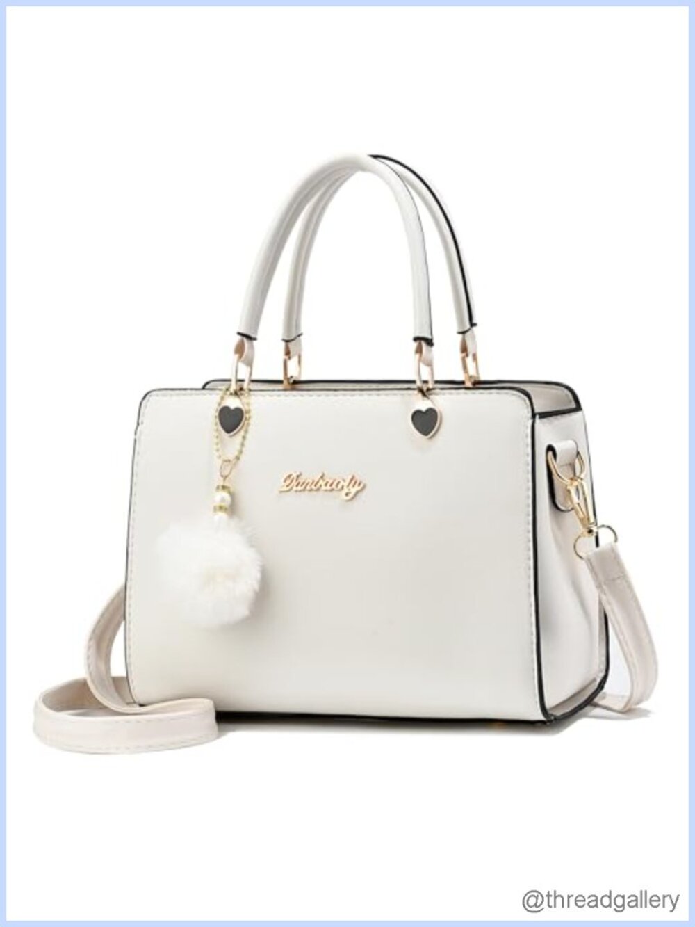 Small PU Leather Crossbody Bag Satchel Shoulder Handbag Tote
